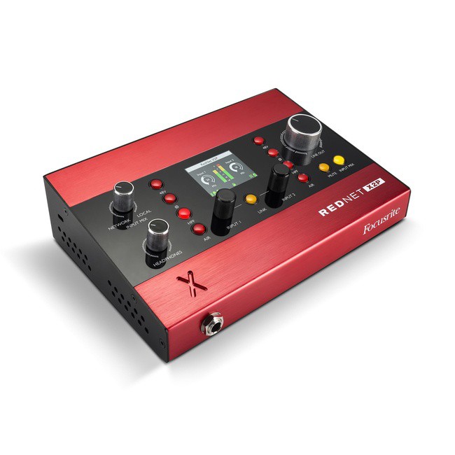 FOCUSRITE REDNET X2P Audio Interface 2x2 Dante table type - FOCUSRITE