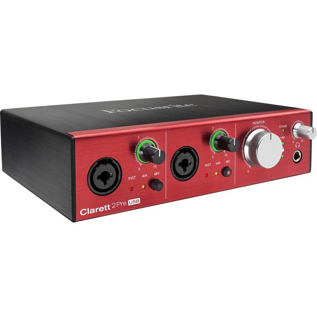 FOCUSRITE CLARETT 2 PRE USB Audio Interface - FOCUSRITE