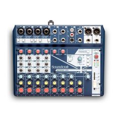 SOUNDCRAFT NOTEPAD-12FX Mixing desk 4 mono/line, 4 stereo line - Soundcraft