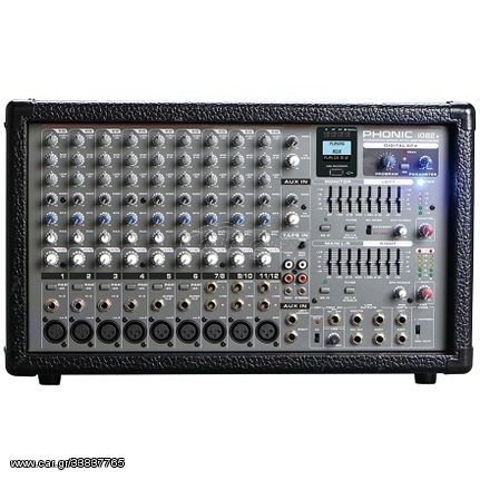 PHONIC Powerpod-1082 R Powered Mixer - Phonic