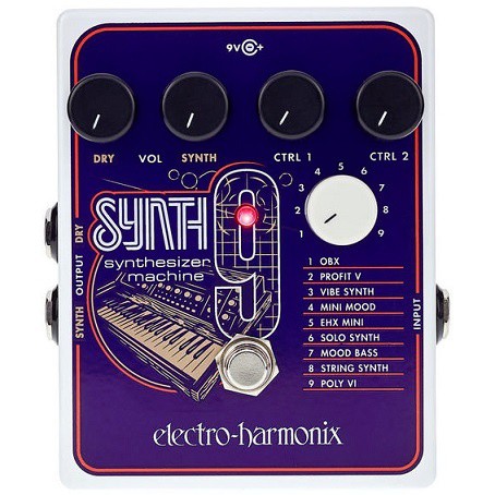 ELECTRO HARMONIX Synth9 Effects Pedal Synthesizer Machine - ELECTRO-HARMONIX