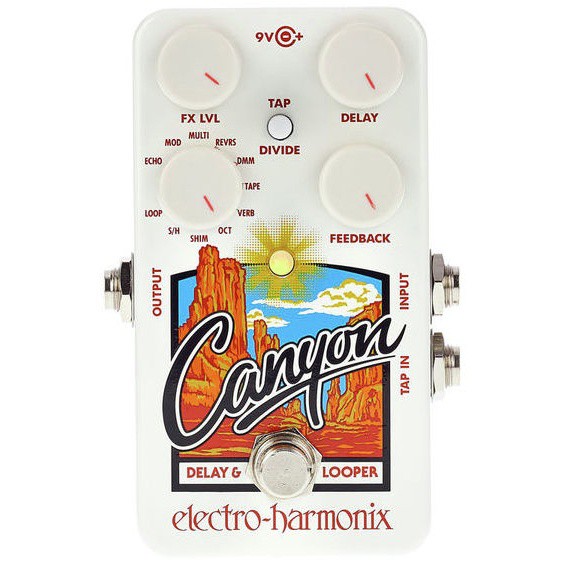 ELECTRO HARMONIX Canyon Effects Pedal Delay & Looper - ELECTRO-HARMONIX