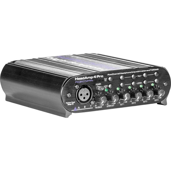 ART HeadAMP 4 Pro Headphone amplifier - ART