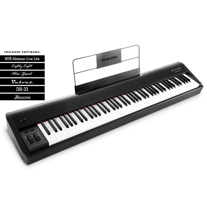M-AUDIO Hammer 88 USB-MIDI keyboard controller - M-AUDIO