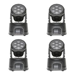 ARTLIGHT AL-1025 4 PCS SET MINI WASH 7x10W MOVING HEAD LED RGBW 4-IN-1 - ArtSound and Lights