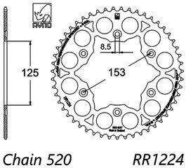 σετ αλυσιδογραναζα sprocket set RYNO HN-297 HONDA CRF 230 09-10