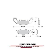 ΟΡΓΑΝΙΚΑ ΤΑΚΑΚΙΑ SP ORGANIC BRAKE PADS SP TBR712