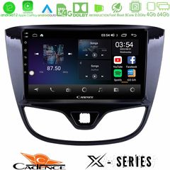 MEGASOUND - Cadence X Series Opel Karl 2017-2019 8core Android12 4+64GB Navigation Multimedia Tablet 9"
