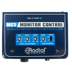 RADIAL MC-3 Monitor Controller - RADIAL