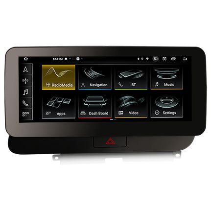 3807050819 - STORM Car multimedia 10.25" Android 12.0 - 8core - 4GB RAM - 64GB ROM για Audi Q5 2009-2016