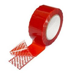LEMARK B-TE50.8R50 TAMPER EVIDENT SECURITY TAPE RED 50,8mmX50m - LeMark