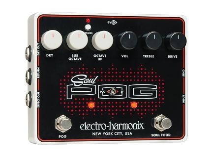 ELECTRO HARMONIX Soul Pog Polyphonic Octave Generator Pedal - ELECTRO-HARMONIX