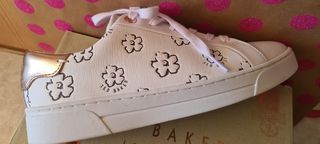 TED BAKER MAGNOLIA FLOWER CUPSOLE TRAINER