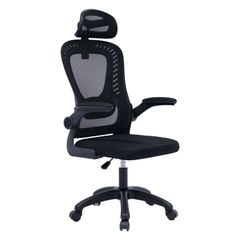 Καρέκλα γραφείου διευθυντή Delilah pakoworld mesh μαύρο 275-000003