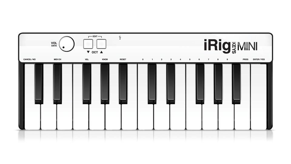 IK MULTIMEDIA iRiG KEYS MINI keyboard controller for iPhone, iPad, iPod touch, Android and Mac/PC - IK Multimedia
