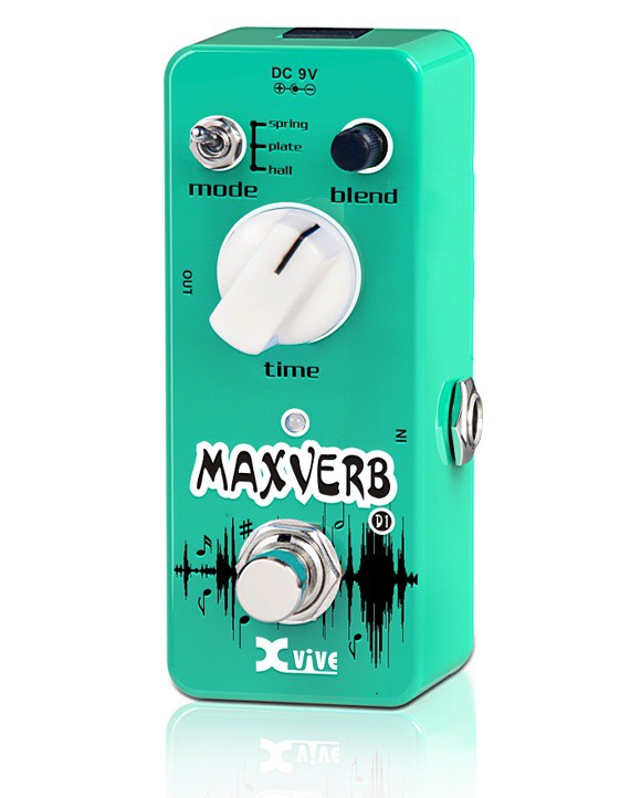 X VIVE Maxverb D1 Effect Pedal - Xvive