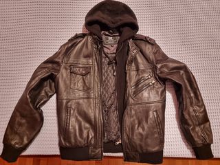 Δερμάτινο μπουφάν Berto Lucci-thumb-1