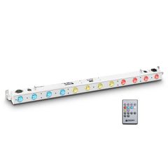 Cameo TRIBAR 200 IR WH - 12 x 3 W TRI LED Bar in white housing with IR Remote Control - CAMEO