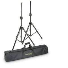 Gravity SS5211 B SET 1 Speaker Stand 50Kg, 192cm, Set 2 Stands & Carry Bag - Gravity