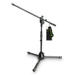 Gravity MS 4221 B - Short Microphone Stand With Folding Tripod Base And 2-Point Adjustment Boom - Gravity