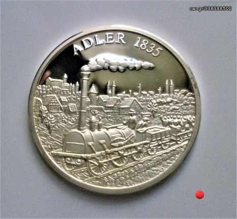 ΓΕΡΜΑΝΙΑ / GERMANY 1998 - ADLER 1835  *** 999 SILVER PROOF ***