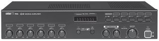 INTER-M PA-60 mixer amplifier 6 INPUT 60W - InterM