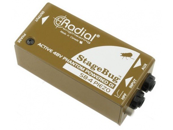 Radial SB-4 Active DI optimized for piezo transducers - RADIAL