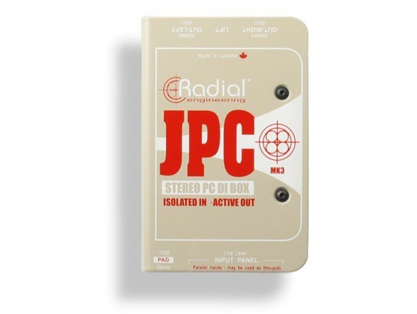 Radial JPC ACTIVE Stereo DI Box - RADIAL