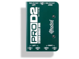 Radial Pro D2 passive stereo DI box - RADIAL