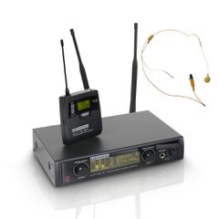 LD Systems LDWIN42BPHH WIN 42 Series - Wireless Microphone System with Belt Pack and Headset skin-coloured - LD SYSTEMS