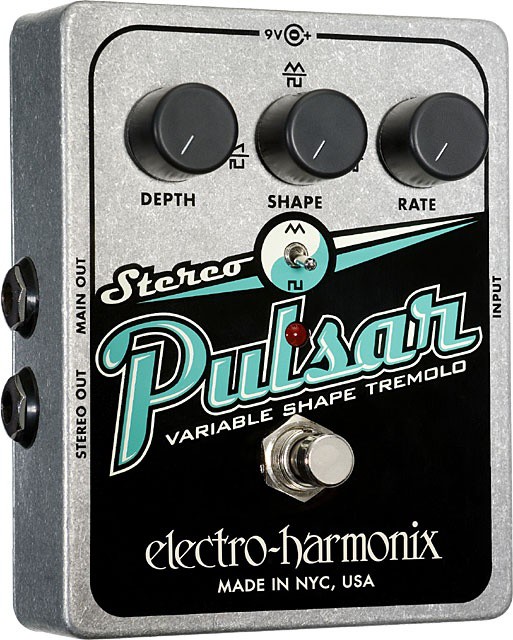 ELECTRO-HARMONIX Stereo Pulsar Pedal - ELECTRO-HARMONIX