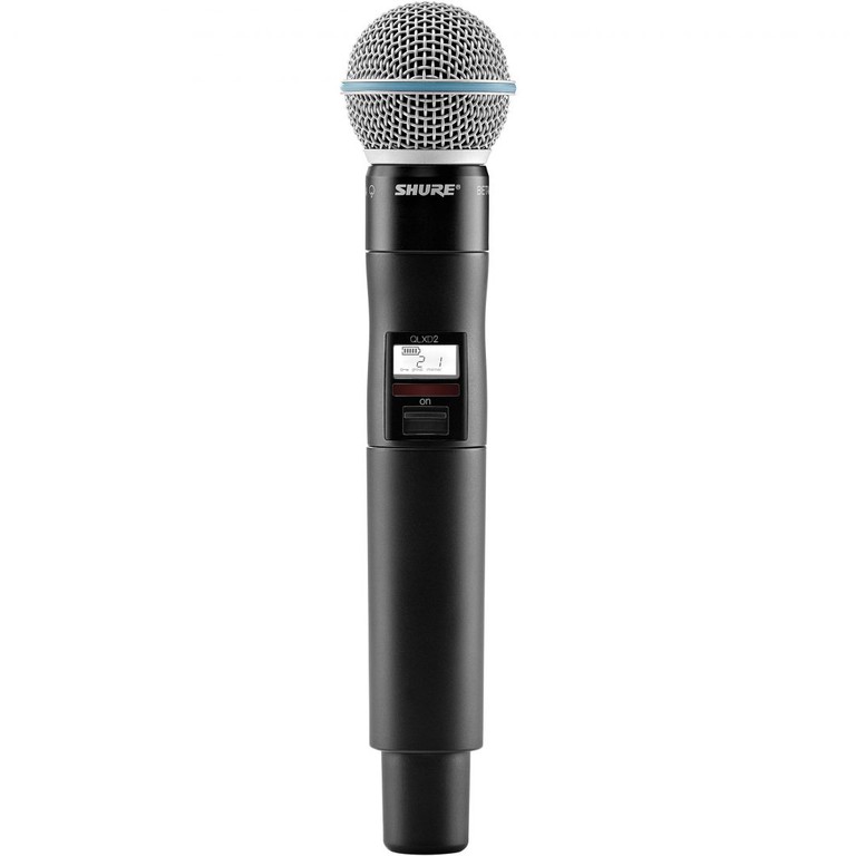 SHURE QLXD2/BETA58A Handheld wireless microphone (transmitter) - Shure