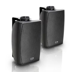 LD Systems Contractor CWMS 42 B - 4" 2-way wall mount speaker black (pair) - LD SYSTEMS