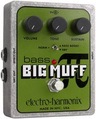 ELECTRO-HARMONIX Bass Big Muff PEDAL Fuzz Dostortion - ELECTRO-HARMONIX