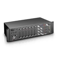LD SYSTEMS LDZONE624 ZONE 624 - 19" 4-Zone Mixer 3U - LD SYSTEMS