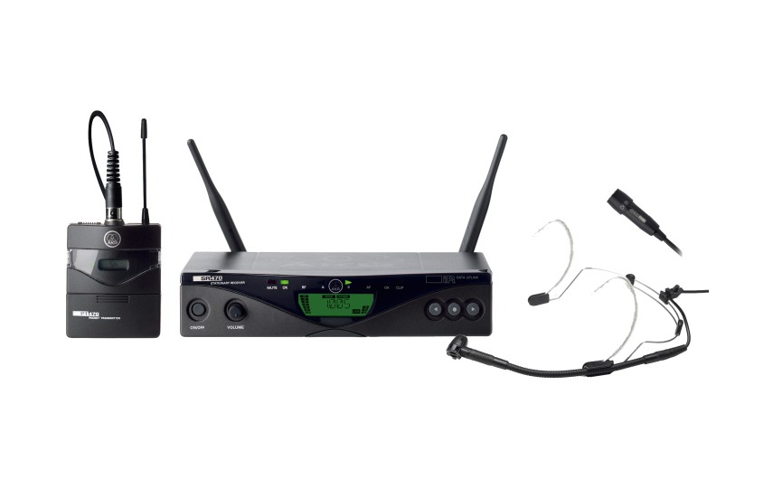 AKG WMS 470 Presenter Wireless handheld/headset/lavalier set - AKG