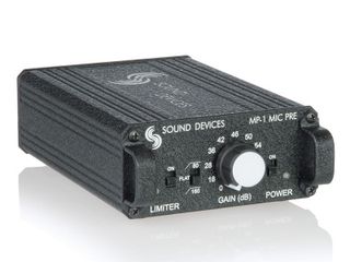 SOUND DEVICES MP-1 Portable, battery-powered microphone preamplifier with phantom power - SOUND DEVICES