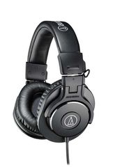 AUDIO TECHNICA ATH-M30X CLOSED TYPE HEADPHONES FOR MONITORING - AUDIO-TECHNICA
