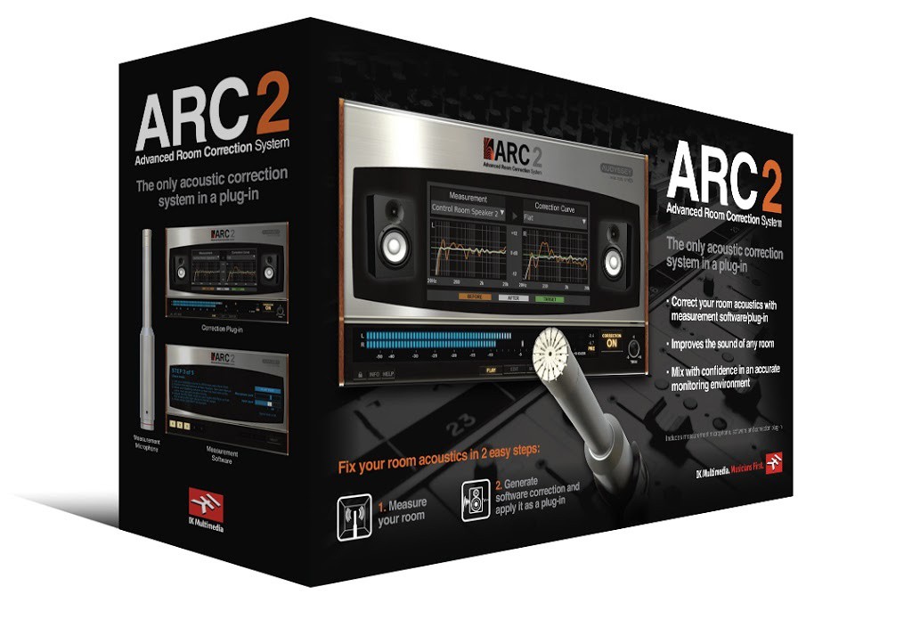 IK MULTIMEDIA ARC SYSTEM 2 Advanced room correction software with microphone - IK Multimedia