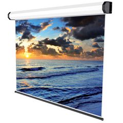 SOPAR 5185 PROFESSIONAL ELECTRIC PROJECTOR SCREEN 180X113 - Sopar