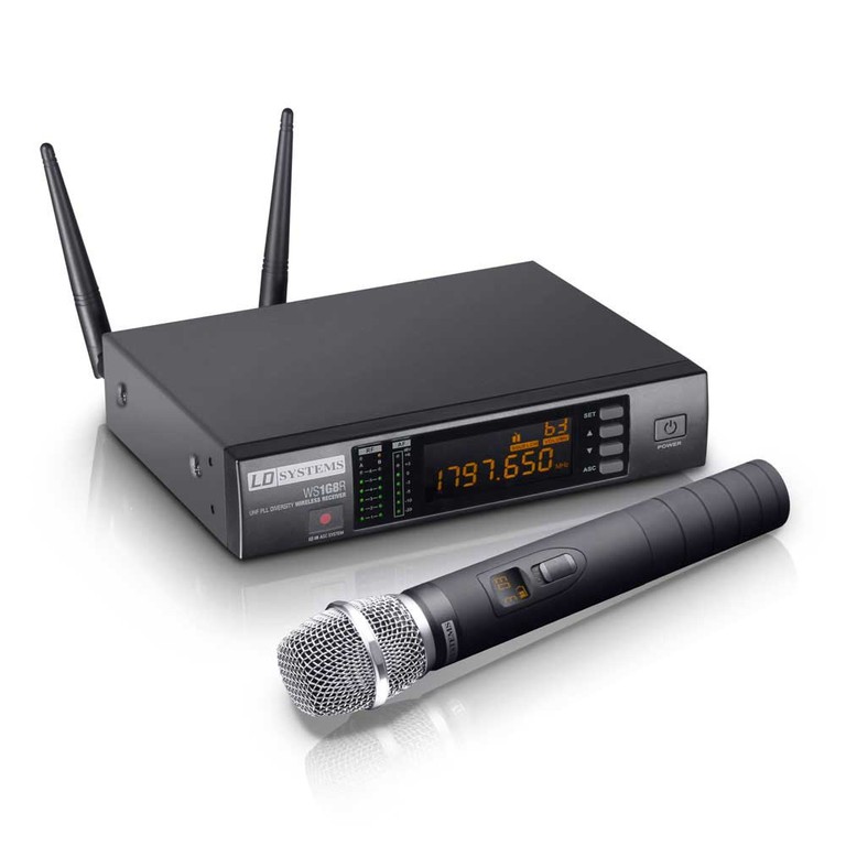 LD SYSTEMS LDWS1G8HHC Wireless set 1G8 with condenser microphone - LD SYSTEMS