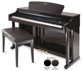 SUZUKI HP-99 BLK Digital piano with 88 weighted keys Black - Suzuki