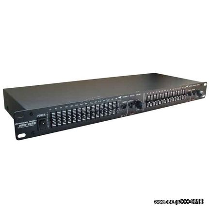 AMERICAN AUDIO XEQ-152B EQUALIZER 2x15 BAND GRAPHIC EQUALIZER - AMERICAN AUDIO