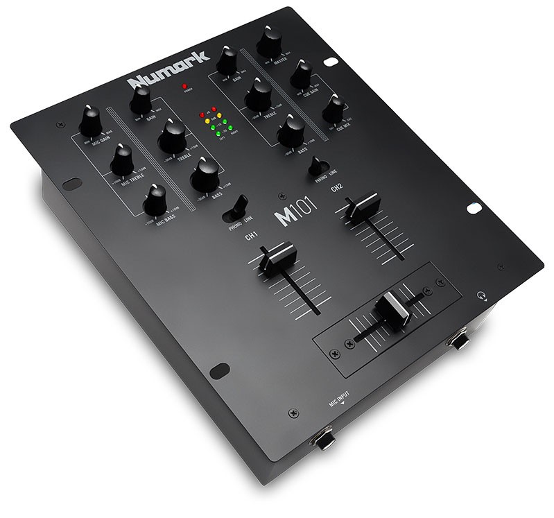 NUMARK M-101 Table Top Mixer Black - NUMARK