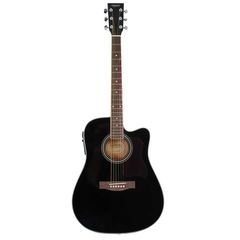 Granite AG-12EQ BΚ Electric-Acoustic Guitar - Granite