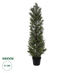 GloboStar® Artificial Garden LEMON CYPRESS 20153 Τεχνητό Διακοσμητικό Φυτό Λεμονόκυπάρισσο Υ180cm