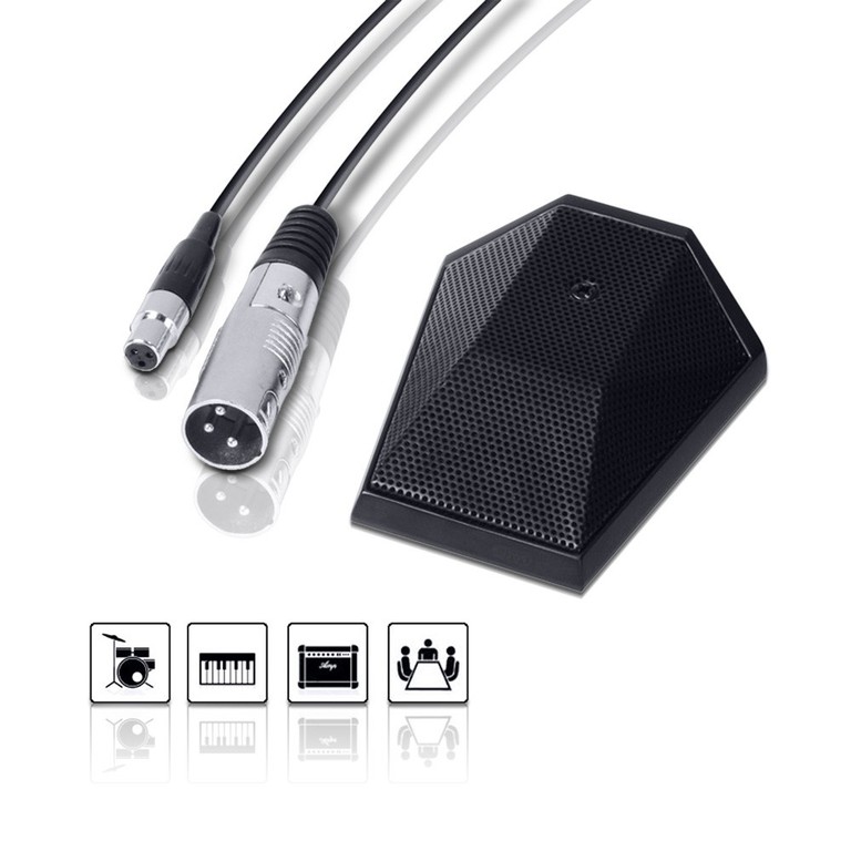 LD SYSTEMS LDBM1 CONDENSER BOUNDARY ELECTRET MICROPHONE - LD SYSTEMS