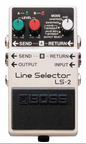 BOSS LS-2 LINE SELECTOR PEDAL - Boss