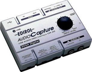 EDIROL UA-20 USB AUDIO AND MIDI - Edirol