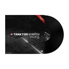 NATIVE INSTRUMENTS TRAKTOR Scratch Control Vinyl Black MK2 TIMECODE VINYL - NATIVE INSTRUMENTS